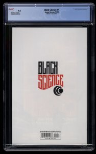 Black Science #1 CGC NM/M 9.8 White Pages Midtown Comics Variant