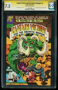 CAPTAIN VICTORY & GALACTIC RANGERS #3 CGC SS 7.5 - 1187290002