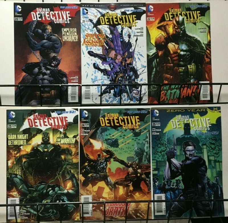 DETECTIVE COMICS - BATMAN: THE NEW 52 - DC - 21 Issues #7-29 - 2012-14 - VF++