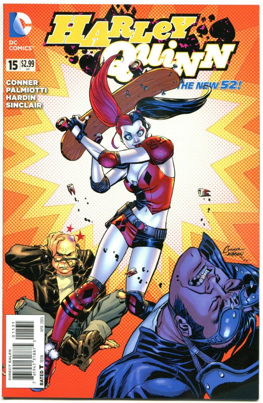 HARLEY QUINN #15, NM, Variant, Amanda Conner, Palmiotti, 2014, more HQ in store