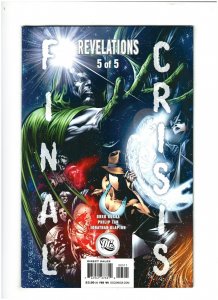 Final Crisis Revelations #5 NM- 9.2 DC Comics 2009 Spectre app. 