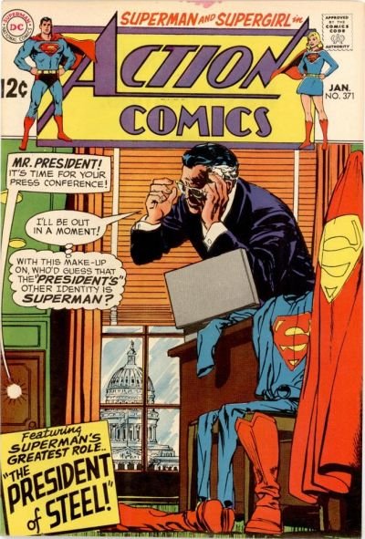 Action Comics #371 (ungraded) stock photo / ID#00E