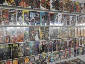 Huge Lot 130+ Indy Comics W/ Ghost,  Grimjack, Gravel+ Avg VF Condition!