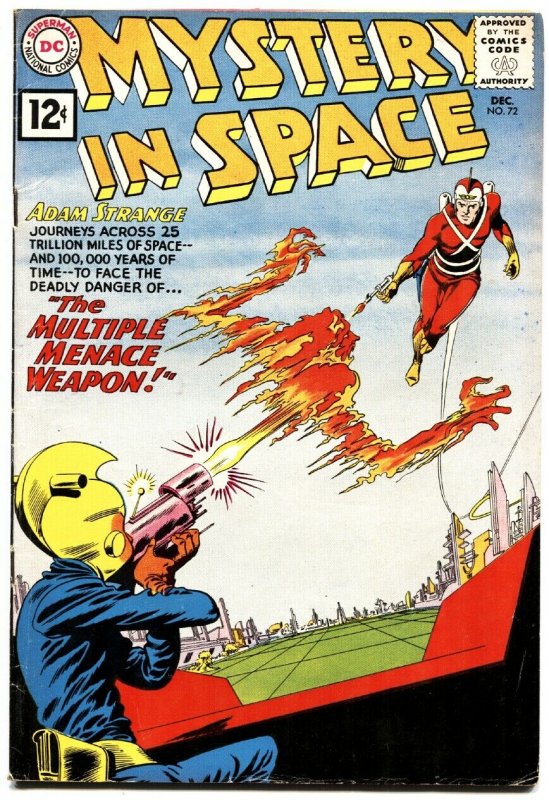 Mystery In Space #72-Adam Strange-DC Silver Age 