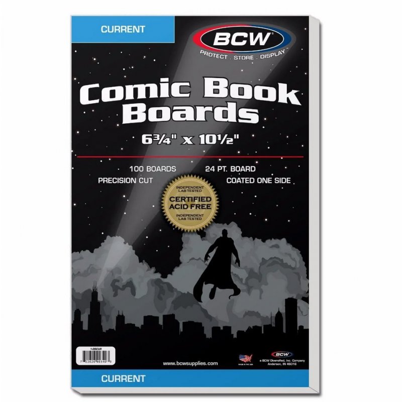 Current Comic Backing Boards 100 Pack