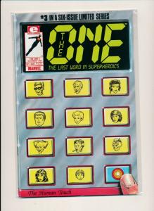 Marvel/Epic Comics Six Issue Series THE ONE #1-6 1985 VF/NM or better  (PF638) 