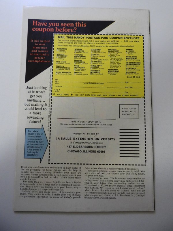 Super-Villain Team-Up #1 (1975) FN Condition