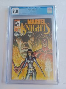 Marvel Knights #1 Dynamic Forces Variant - Daredevil - Black Widow-2000-CGC 9.8