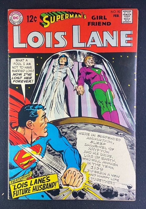 Superman's Girlfriend Lois Lane (1958) #90 FN+ (6.5) Neal Adams Cover