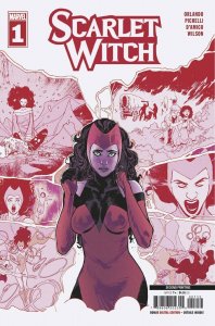 Scarlet Witch #1 2nd Print Cover J Pichelli Marvel 2023 EB13