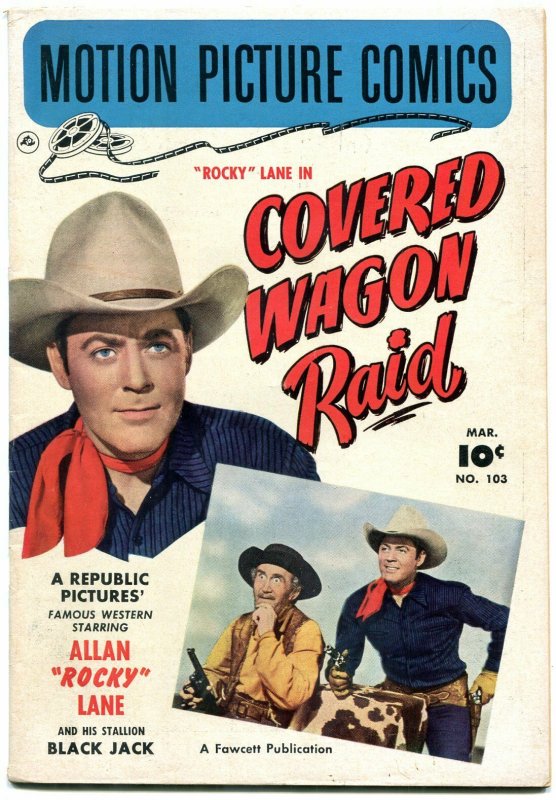 Motion Picture Comics #103 1951- Covered Wagon Raid FN/VF