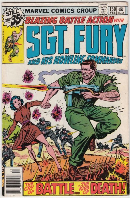 Sgt. Fury and His Howling Commandos #150 (Feb-79) FN/VF Mid-High-Grade Sgt. F...