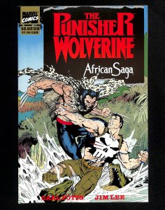 The Punisher and Wolverine in African Saga #1 (1990)