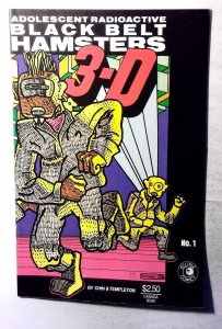 Adolescent Radioactive Black Belt Hamsters 3-D #1 1986 Eclipse 1st Print Comic