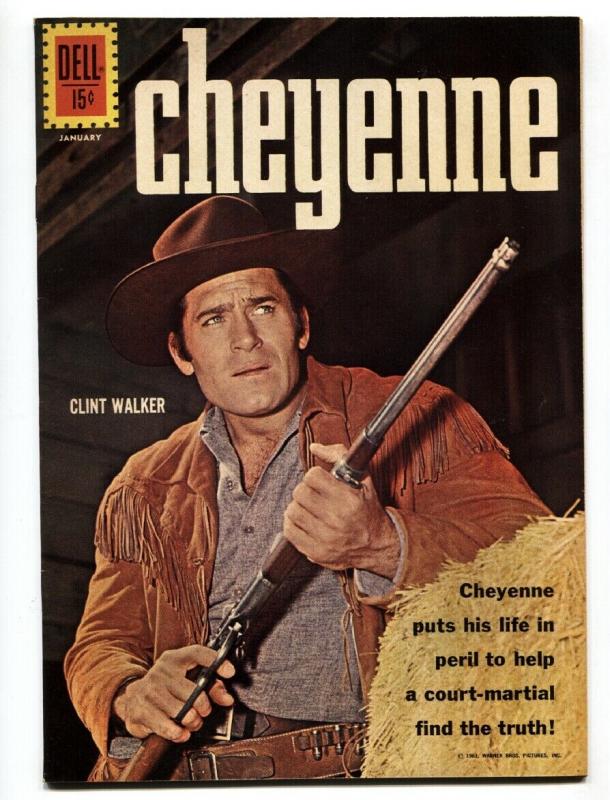 Cheyenne #25 1962- Dell Western- Clint Walker VF/NM