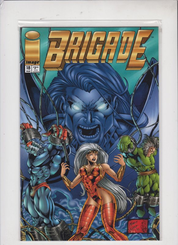 Brigade #18 Cover B (1995)