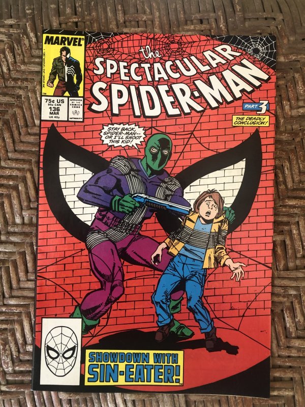 The Spectacular Spider-Man #136 Direct Edition (1988)