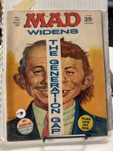 Sept 1969 No. 129- Mad Magazine-The Generation Gap