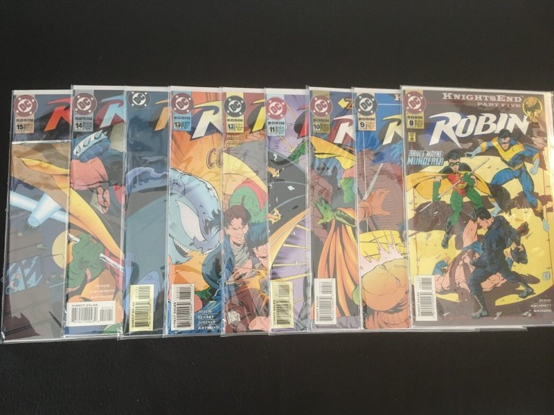 ROBIN(1993) #0, 1-22, Annual #1, 4 VFNM Condition