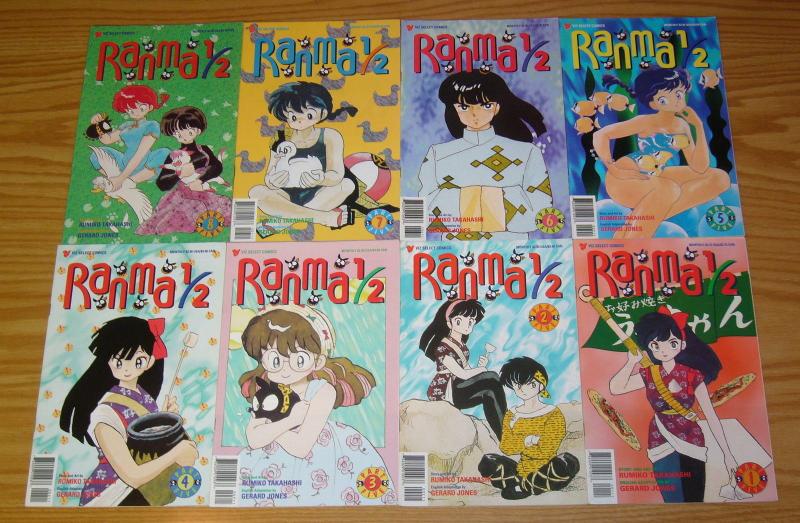 Ranma 1/2 part 5 #1-12 VF/NM complete series - viz manga - rumiko takahashi set