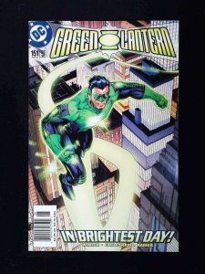 Green Lantern #151 (3Rd Series) Dc Comics 2002 Vf+ Newsstand