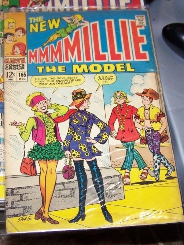 Millie the Model #165 (Dec 1968, Marvel) LOW GRADE STAN LEE