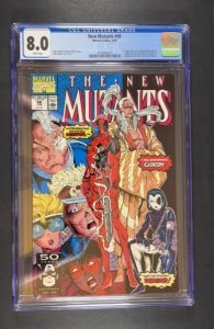 The New Mutants #98 (1991) CGC 8.0 1ST DEADPOOL!