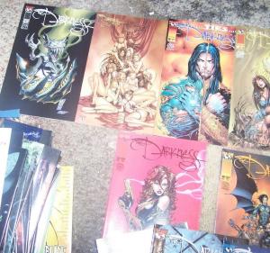 The Darkness lot of 15 comics  #5 7 9 10 11abcd+17 18 21 24  30 311997, Image