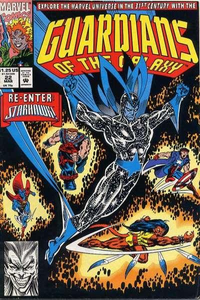 Guardians of the Galaxy (1990 series) #22, VF+ (Stock photo)