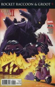 Rocket Raccoon And Groot #9 VF/NM; Marvel | save on shipping - details inside