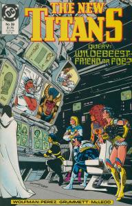 New Titans, The #59 FN ; DC | George Perez Wildebeest