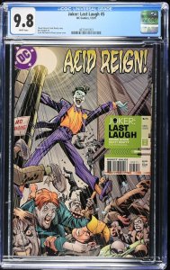 Joker: Last Laugh #5 (12/01) Graded CGC 9.8