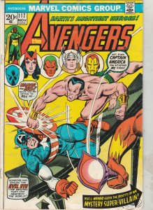 The Avengers #117 1973 Namor, Loki, Dormmamu High-Grade VF+ C'ville CERT...