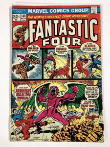 FANTASTIC FOUR 140 VERY GOOD November 1973 Lee, Buscema, Sinnott ANNIHILUS