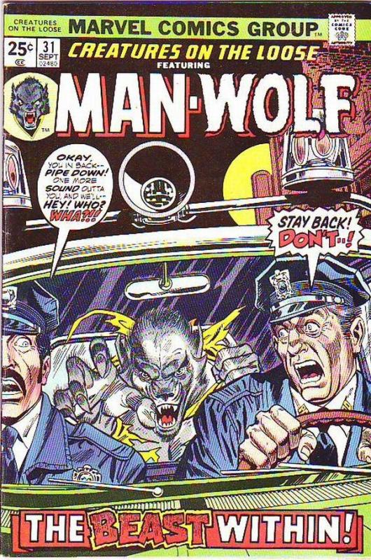 Creatures on the Loose #31 (Sep-74) VF+ High-Grade Man-Wolf