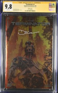 Terminator (2024) #1 - CGC 9.8 - Declan Shalvey Foil Variant - Signed