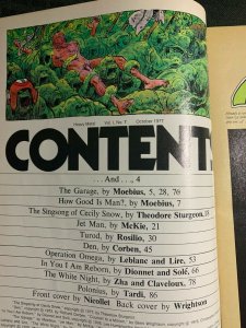 1977 Oct HEAVY METAL Magazine FN 6.0 Bernie Wrightson / Moebius