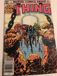 The Thing #3 : Marvel 9/83 FILLER / Low Grade Gd; Inhumans