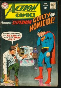 ACTION #358-SUPERMAN-DC-1968 FN