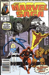 MARVEL SAGA (1985 Series) #20 NEWSSTAND Very Good Comics Book