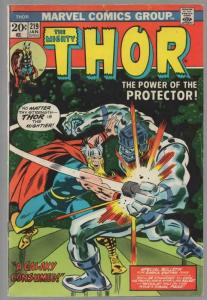 THOR 219 VG-F  Jan. 1974