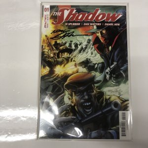 The Shadow (2017) # 01 (NM) Signed Neal Adams • Si Spurrier • Dan Watters • Hdr