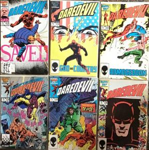 DAREDEVIL MARVEL #231-236 VF NM SATISFACTION GUARANTEED 