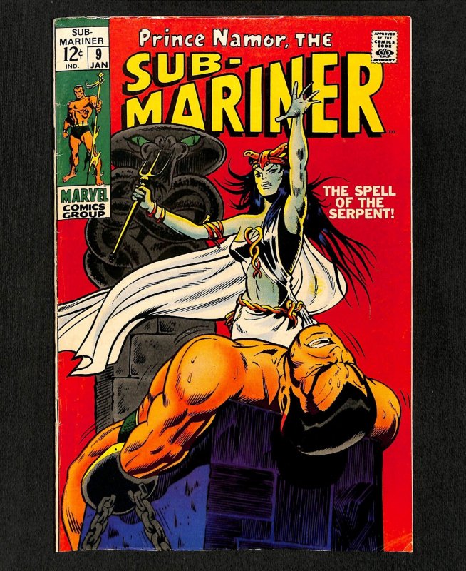 Sub-Mariner #9 1st Serpent Crown!