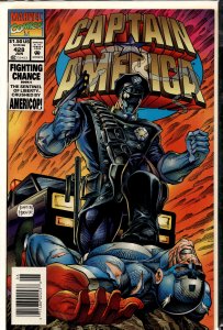 Captain America #428 Newsstand Edition (1994) Captain America [Key Issue]