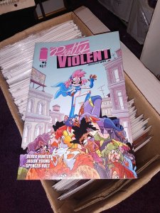 2019 PRETTY VIOLENT! 1 DEREK HUNTER! mature fun NM