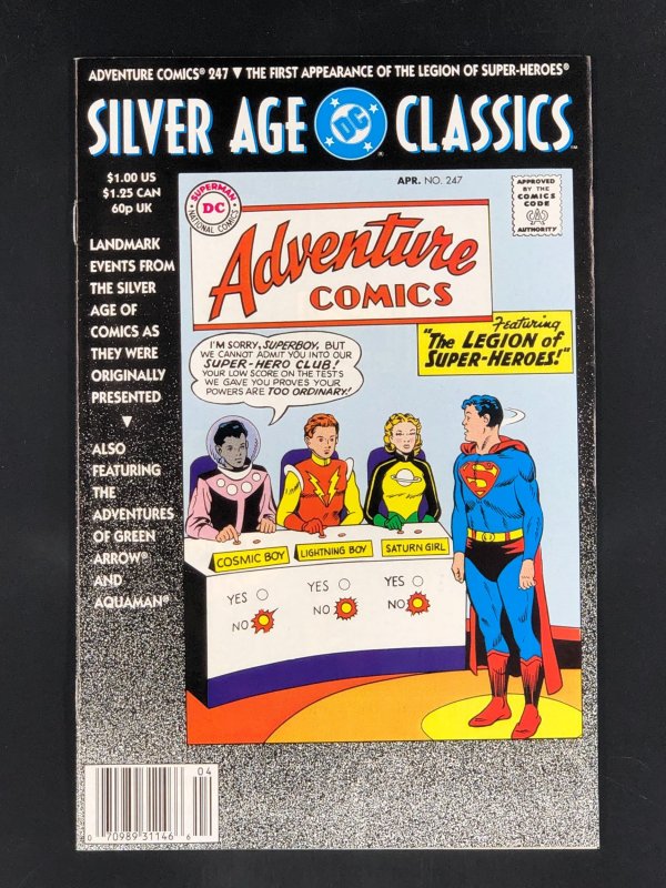 Adventure Comics #247 Silver Age Classics Cover (1958)