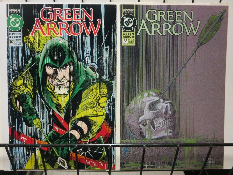 GREEN ARROW 57-58 ...AND NOT A DROP TO DRINK complete