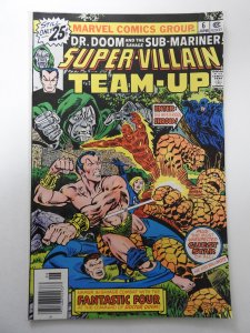 Super-Villain Team-Up #6 (1976) VG+ Condition moisture stain
