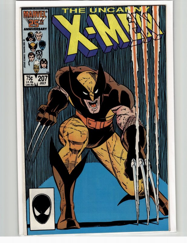 The Uncanny X-Men #207 (1986) X-Men